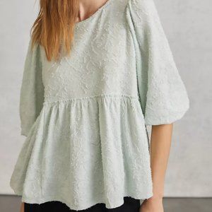 Anthropologie Amorina Babydoll Top